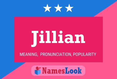 Jillian Name Poster