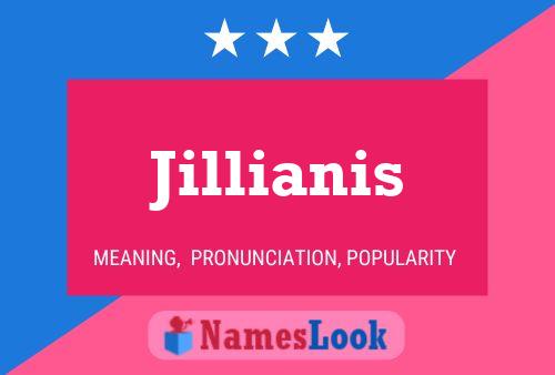 Jillianis Name Poster