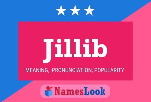 Jillib Name Poster