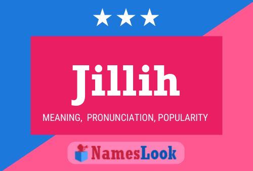 Jillih Name Poster