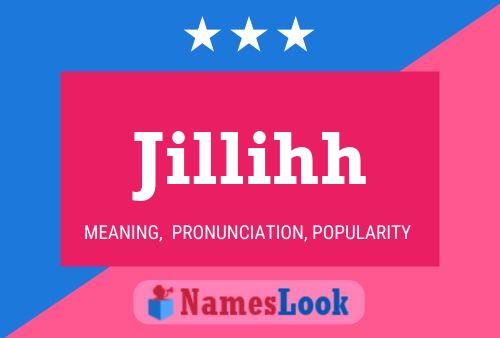 Jillihh Name Poster