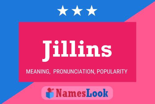 Jillins Name Poster