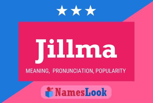 Jillma Name Poster