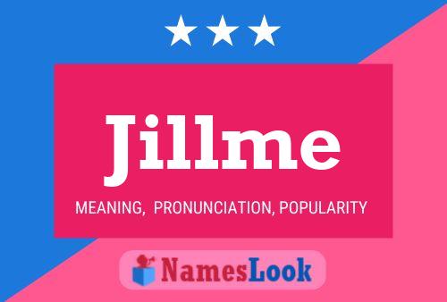 Jillme Name Poster