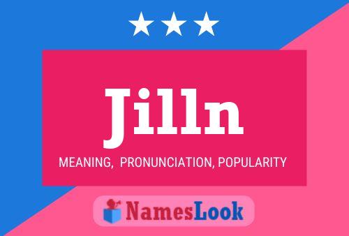 Jilln Name Poster