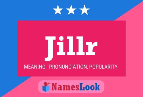 Jillr Name Poster