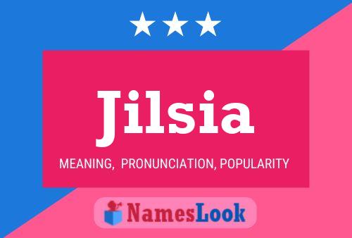 Jilsia Name Poster