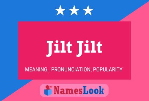 Jilt Jilt Name Poster