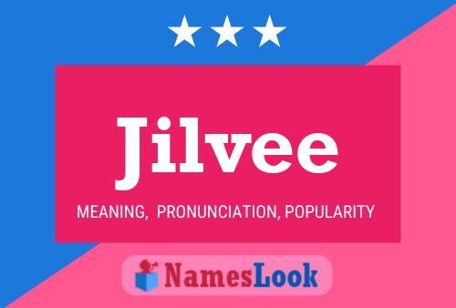 Jilvee Name Poster