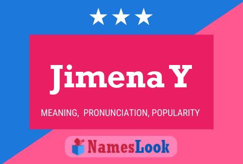 Jimena Y Name Poster