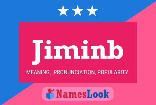 Jiminb Name Poster