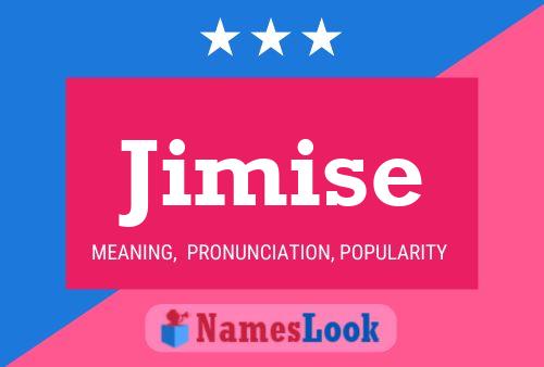 Jimise Name Poster