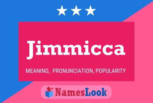 Jimmicca Name Poster