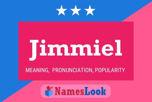 Jimmiel Name Poster