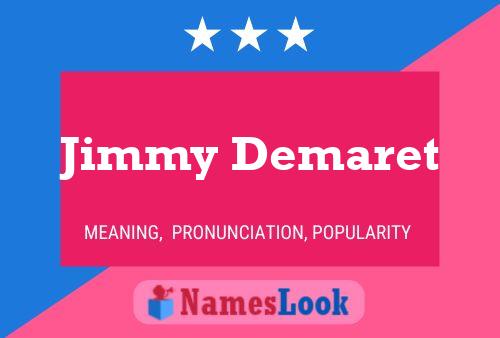 Jimmy Demaret Name Poster