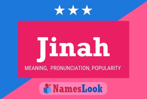 Jinah Name Poster