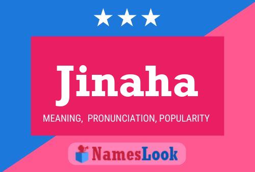 Jinaha Name Poster