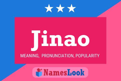 Jinao Name Poster