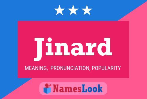 Jinard Name Poster