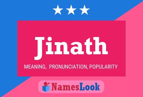 Jinath Name Poster