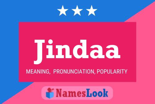 Jindaa Name Poster