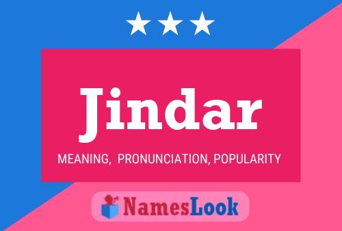 Jindar Name Poster