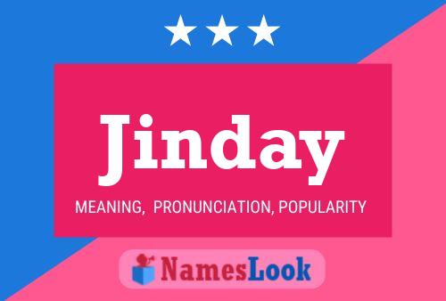 Jinday Name Poster