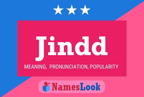 Jindd Name Poster