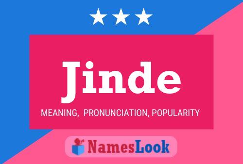 Jinde Name Poster