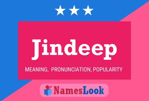 Jindeep Name Poster