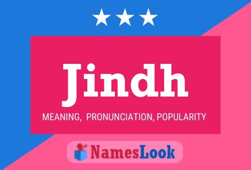 Jindh Name Poster