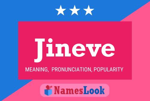 Jineve Name Poster