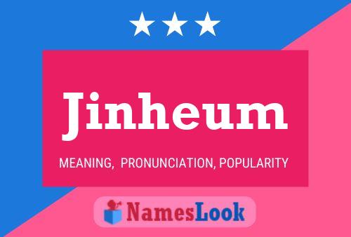 Jinheum Name Poster