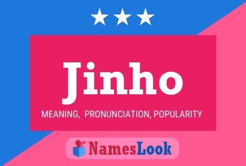 Jinho Name Poster