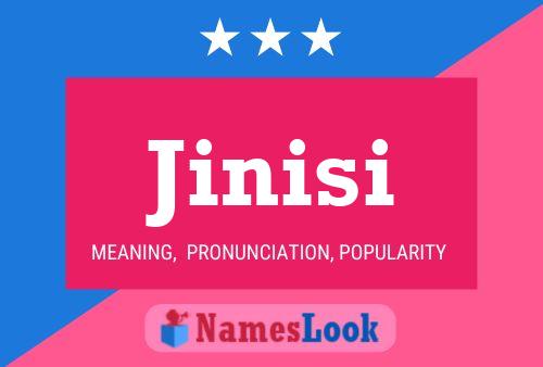 Jinisi Name Poster