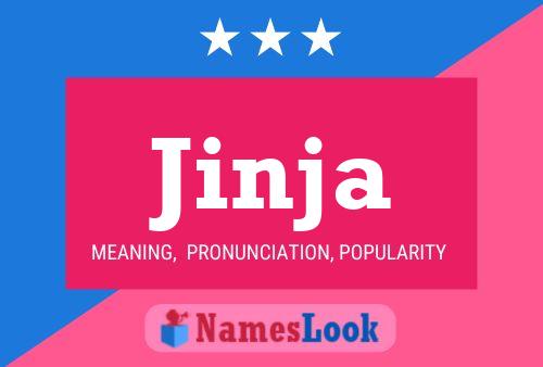 Jinja Name Poster