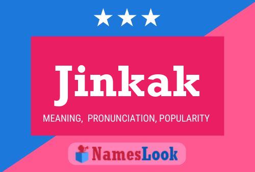 Jinkak Name Poster