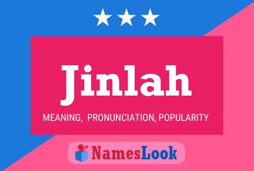 Jinlah Name Poster