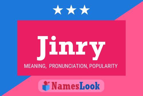 Jinry Name Poster