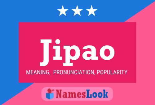 Jipao Name Poster