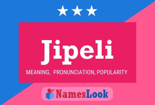 Jipeli Name Poster