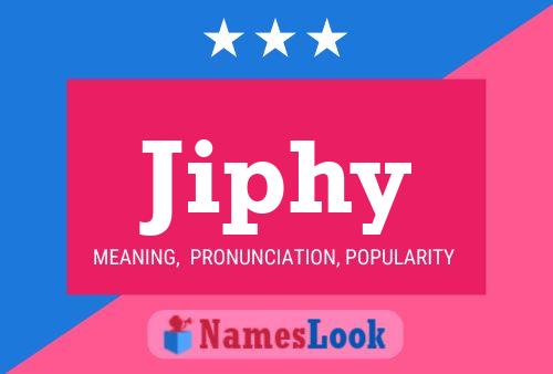 Jiphy Name Poster