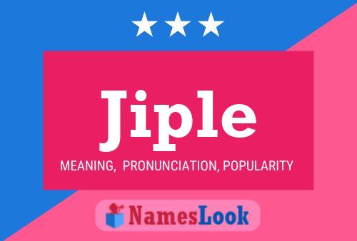 Jiple Name Poster