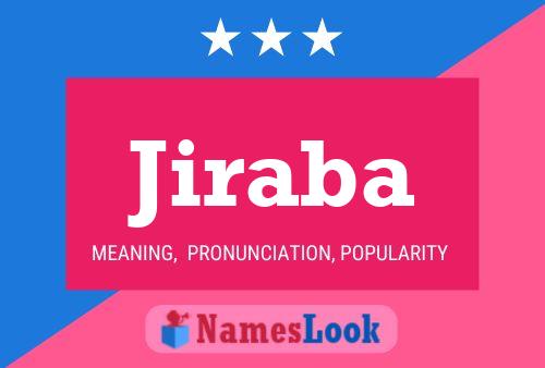 Jiraba Name Poster