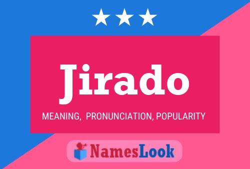 Jirado Name Poster