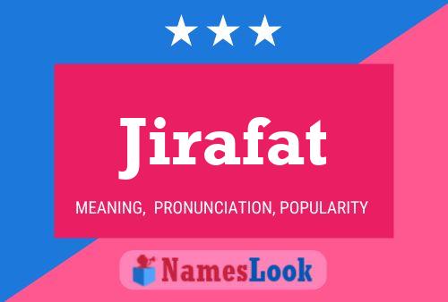 Jirafat Name Poster