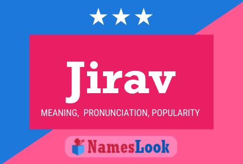 Jirav Name Poster