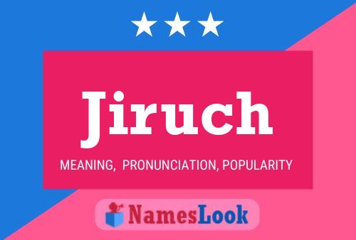 Jiruch Name Poster