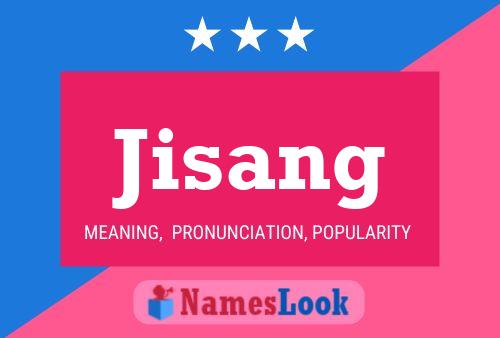 Jisang Name Poster