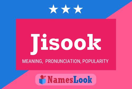 Jisook Name Poster